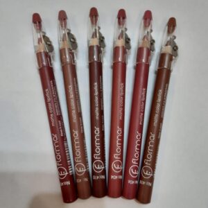 6 x Lip Pencil, smudge proof