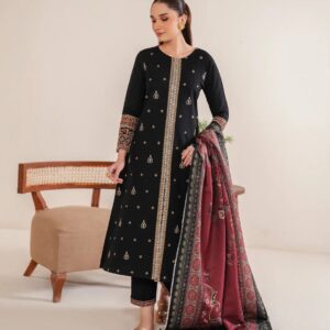 Garnet, 3PC Heavy Suit Front shirt heavy Panel shirt embroidery