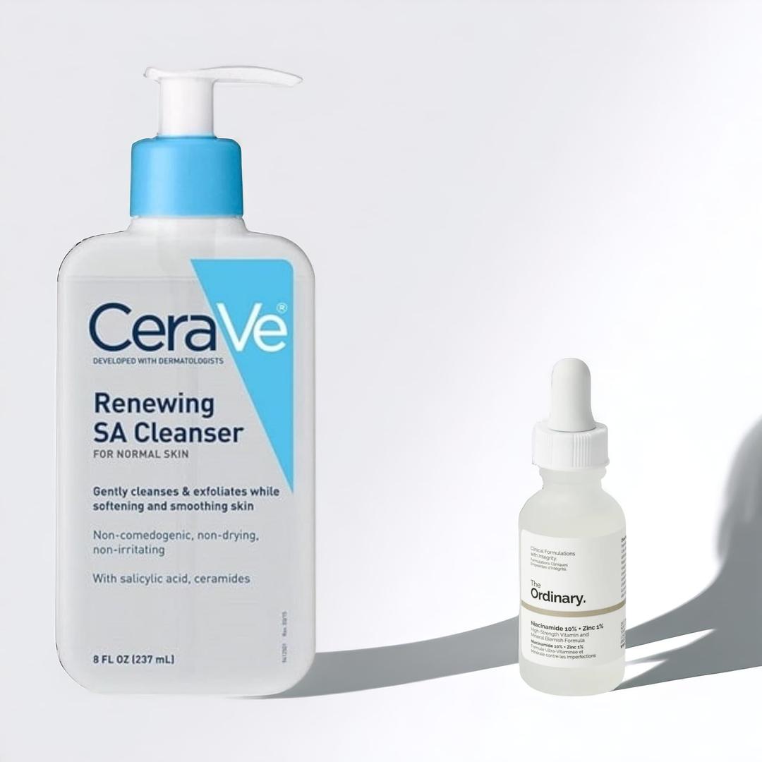 2 in 1 Niacinamide Serum And Facial Cleanser