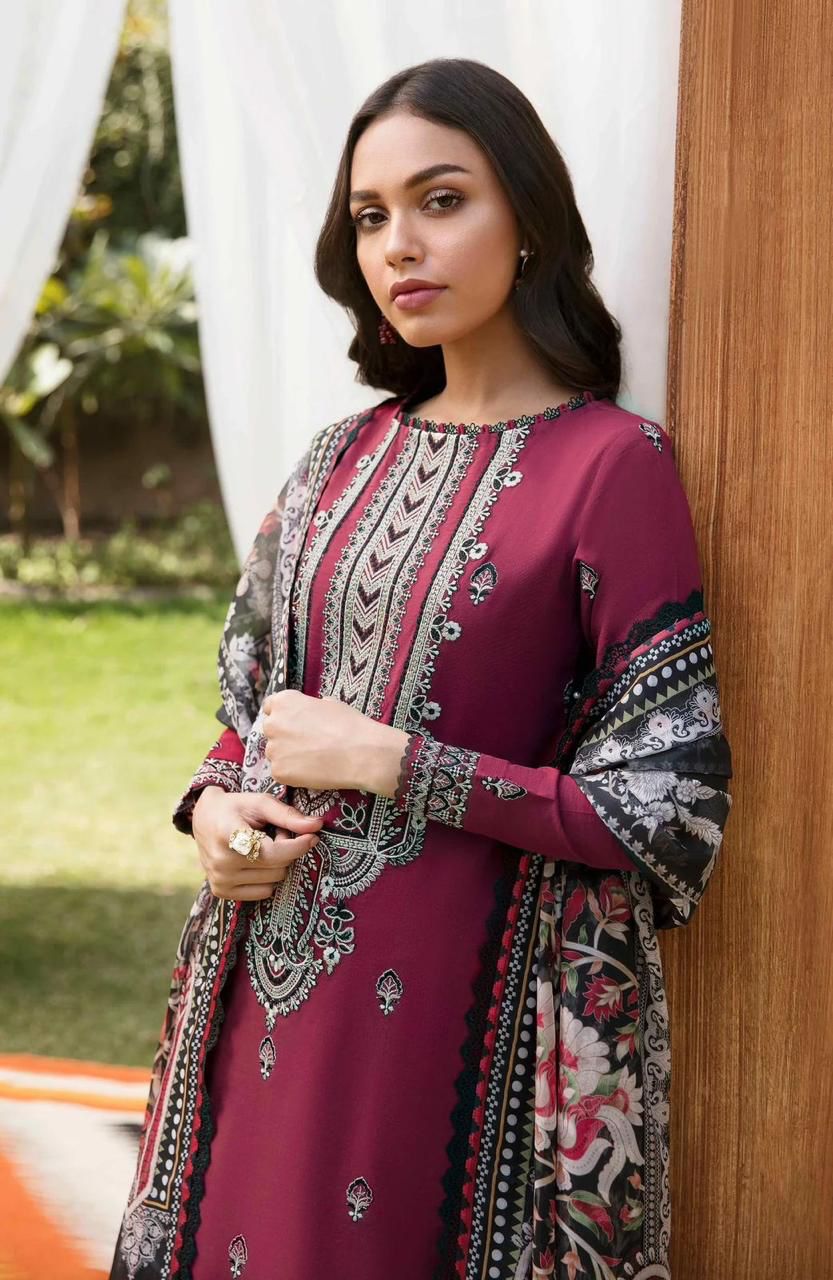 3PC Heavy Suit Front shirt heavy Panel shirt embroidery