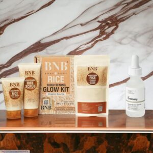 4 in 1 Niacinamide, Face wash, Scrub , Face Sheet Mask