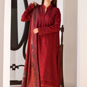 3PC Heavy Suit Front shirt heavy Cross Stiched shirt embroidery