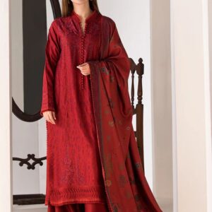 3PC Heavy Suit Front shirt heavy Cross Stiched shirt embroidery
