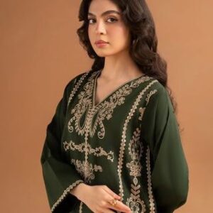 2PC Heavy Suit Front shirt heavy shirt embroidery
