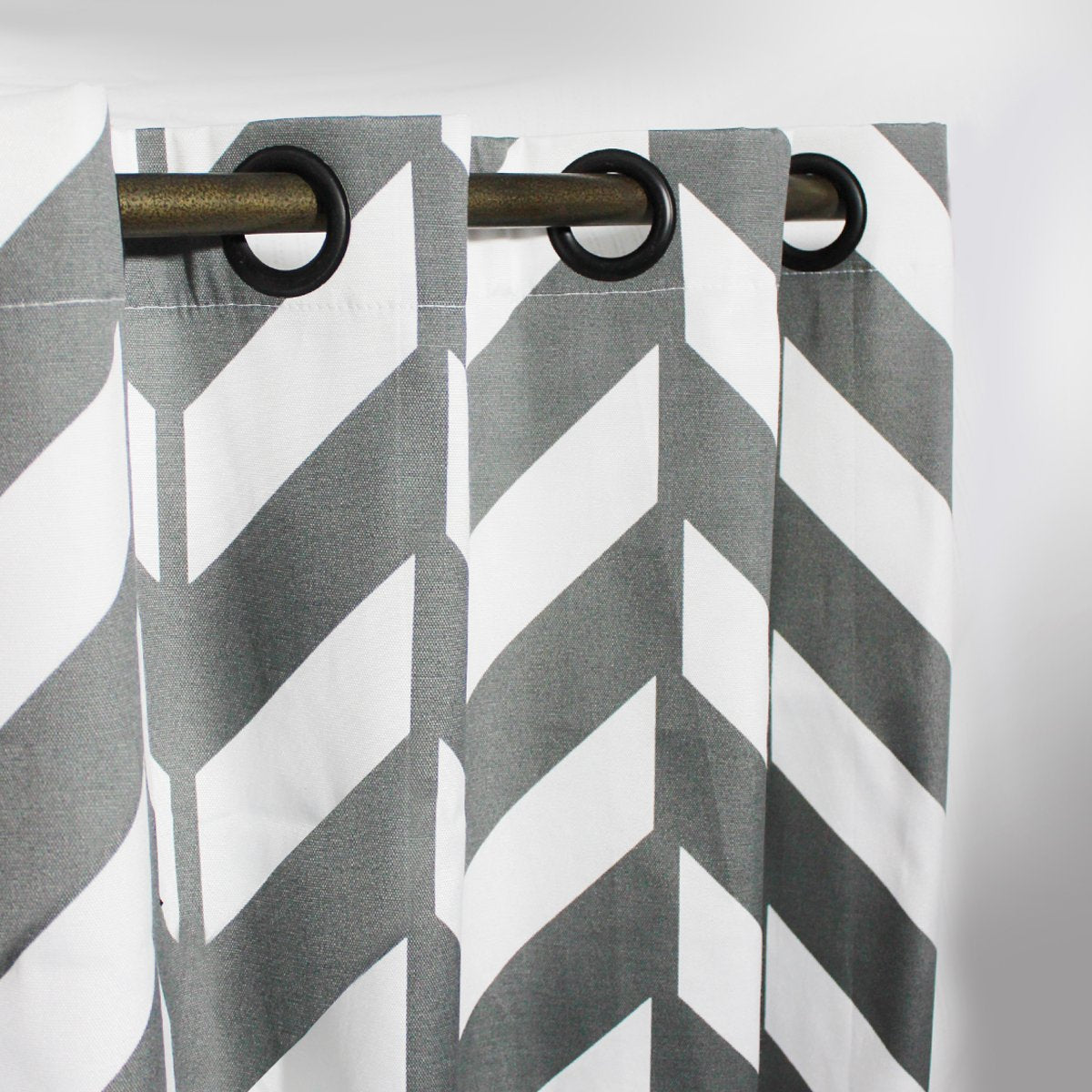 Sand Grey – Curtain With Lining – Single Panel – 44″ x 96″