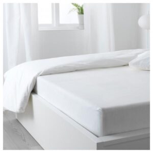 Fitted Sheet – Plain Light Grayesh Green