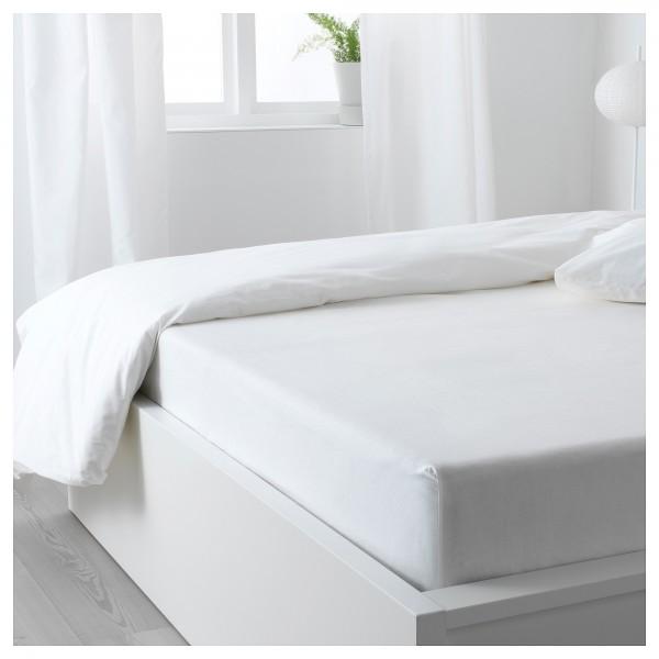 Fitted Sheet – Plain Light Grayesh Green