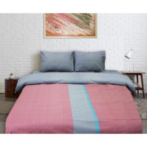 Export Quality Bed Sheet Pink Patterned