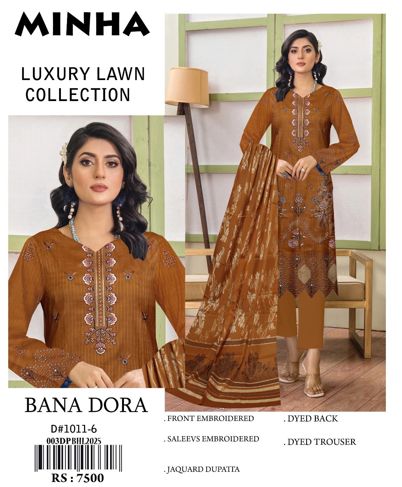 Minha Bana Dora Luxury Lawn