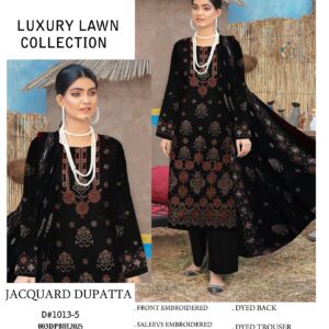 Baroque digital Print Fancy Sequence Dupatta
