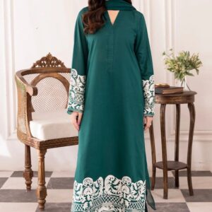 3PC Heavy Suit Front shirt Daman embroidery