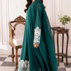 3PC Heavy Suit Front shirt Daman embroidery