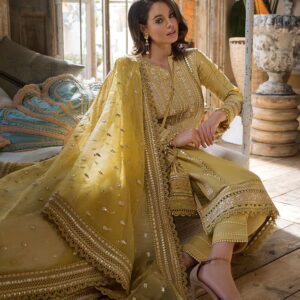 3PC Heavy Suit Front shirt Daman embroidery