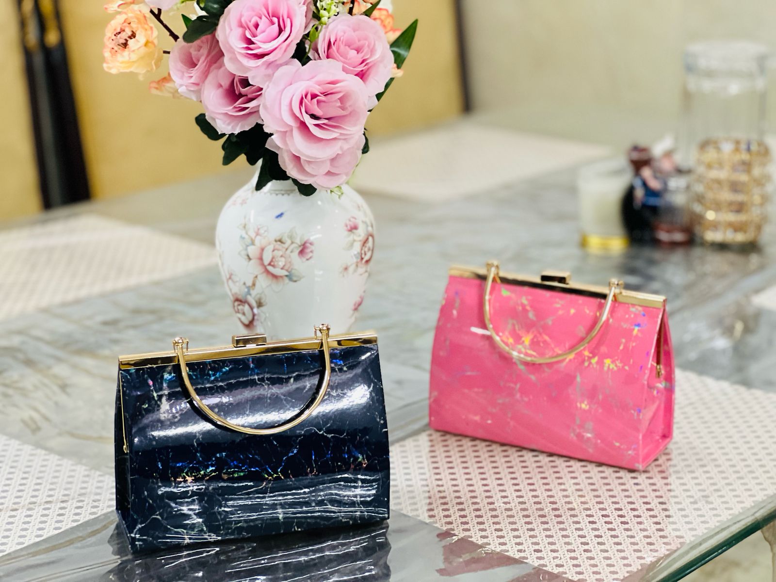 Crystal Beaded bag luxury bag evening bag shining bag sparkling bag