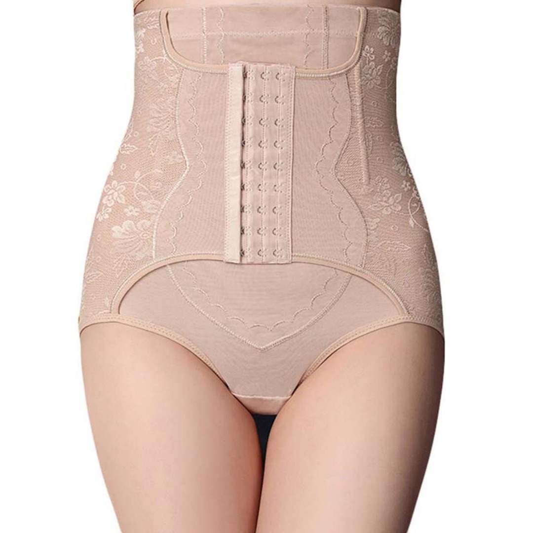 High waist tummy fit with belt
