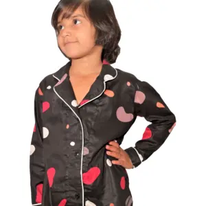 Trend Beat Women’s Cotton Printed Night Suit Kids