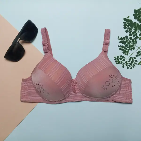 Stylish Rhinestone Diamonds Bra - Image 2