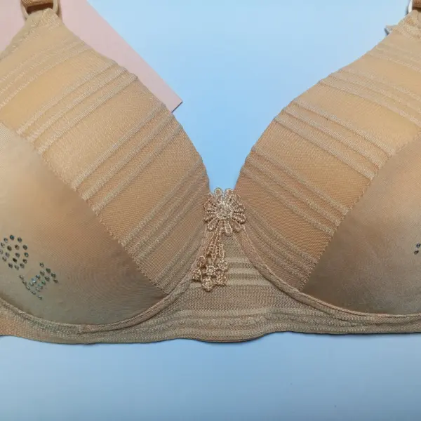 Stylish Rhinestone Diamonds Bra - Image 6