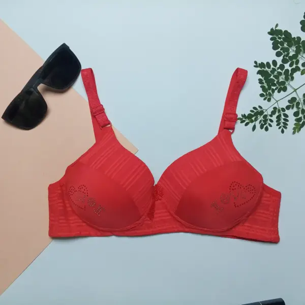 Stylish Rhinestone Diamonds Bra - Image 4