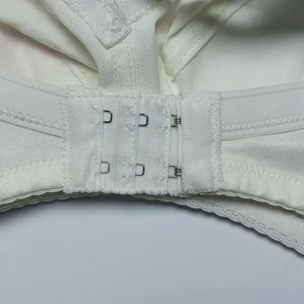 Soothing White Cotton Bra - Image 4