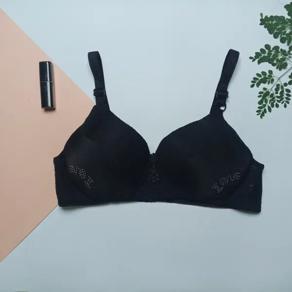 Stylish Rhinestone Diamonds Bra - Image 3