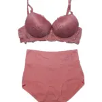 Rose Bloom Push-Up Bra and Panty Set