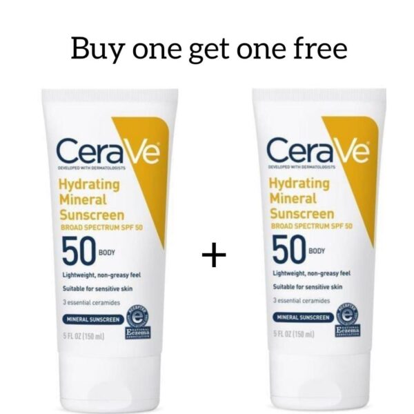CeraVe , Lightweight , Hydrating sun protection sunscreen - Image 2