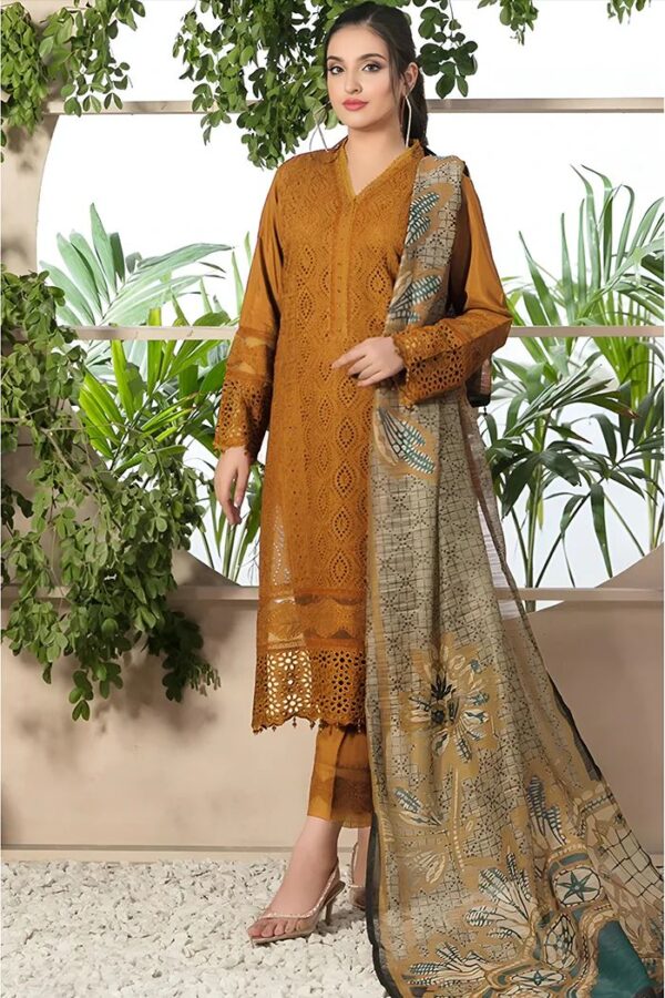 Cahrizma, 3PC Heavy Suit Front shirt heavy Chiken Kari shirt embroidery - Image 3