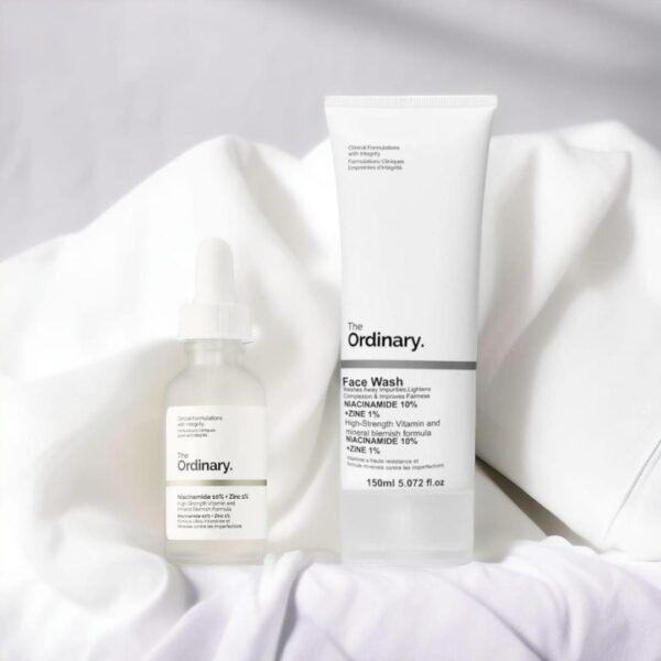 2 in 1 package Facewash and Niacinamide Serum