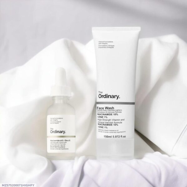 2 in 1 package Facewash and Niacinamide Serum - Image 2