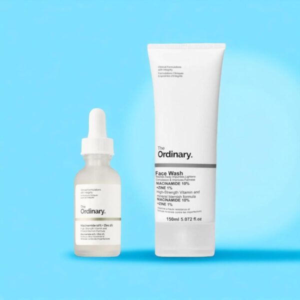 2 in 1 package Facewash and Niacinamide Serum - Image 3
