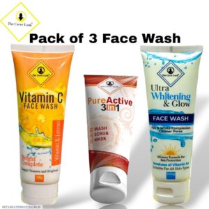 3 in 1 Vitamin C, All In One - Scrub, Mask, Face Wash, Whitening And Brightening