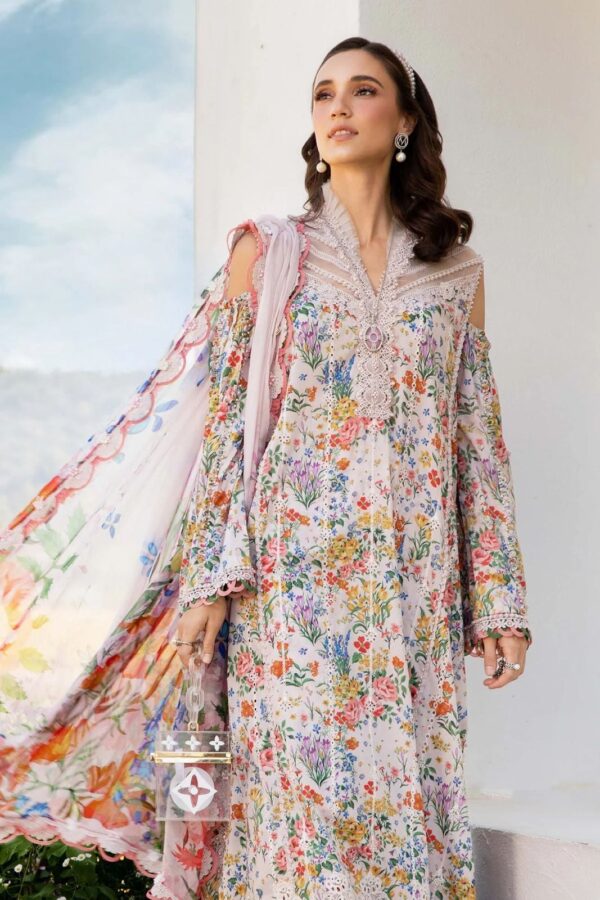 Printed Cotton Front, back, Sequance Daman embroidery pacth - Image 2