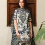 Cotton Printed Front , back , Sleeves and Embriodered Patch