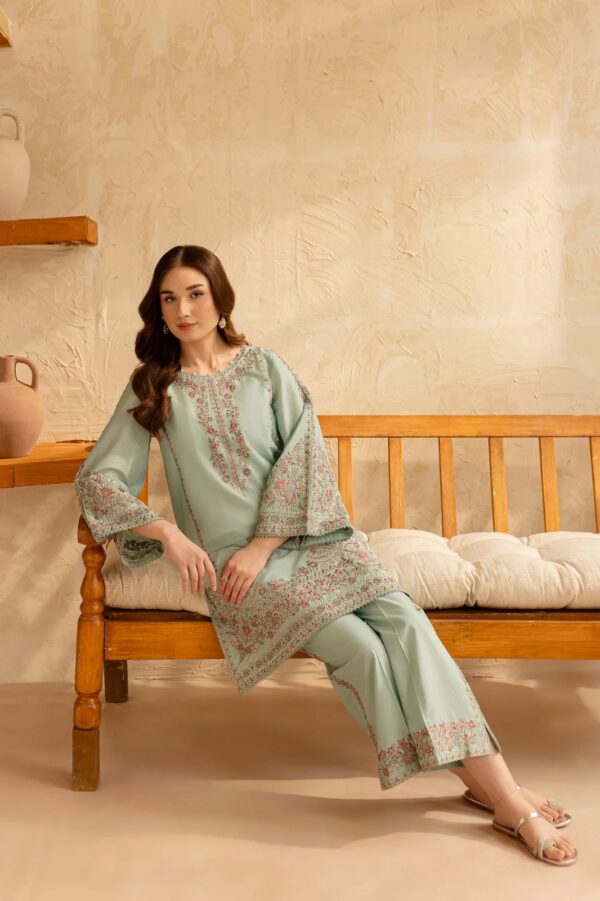 2PC Sequence Heavy Suit Front shirt Sequence Heavy embroidery - Image 4