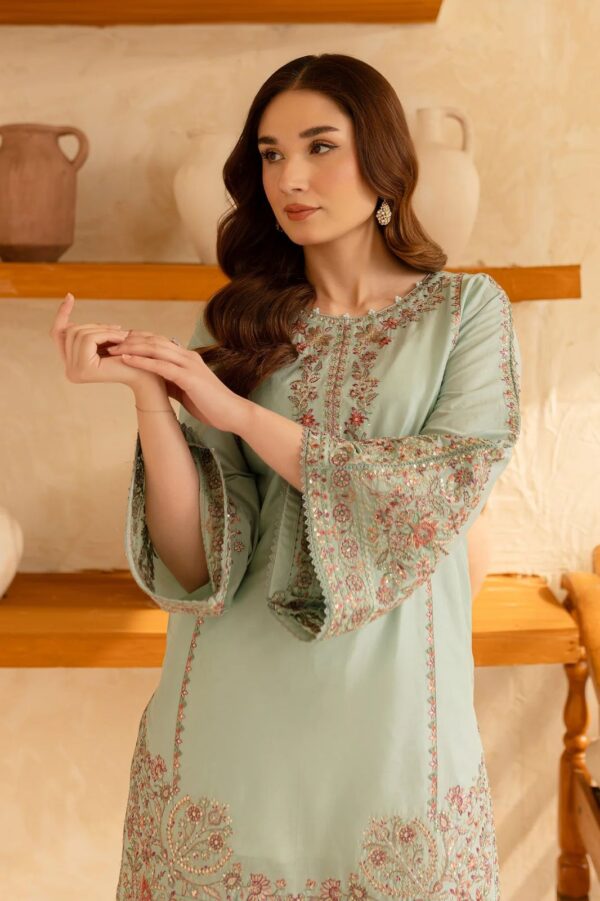 2PC Sequence Heavy Suit Front shirt Sequence Heavy embroidery - Image 5