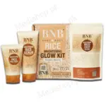 BNB Rice Brightening FaceWash, Scrub, Mask
