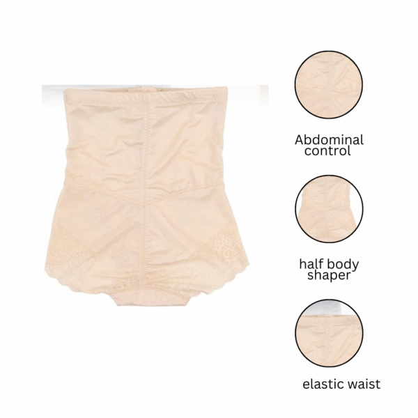 High waist tummy  fit with  belt - Image 2